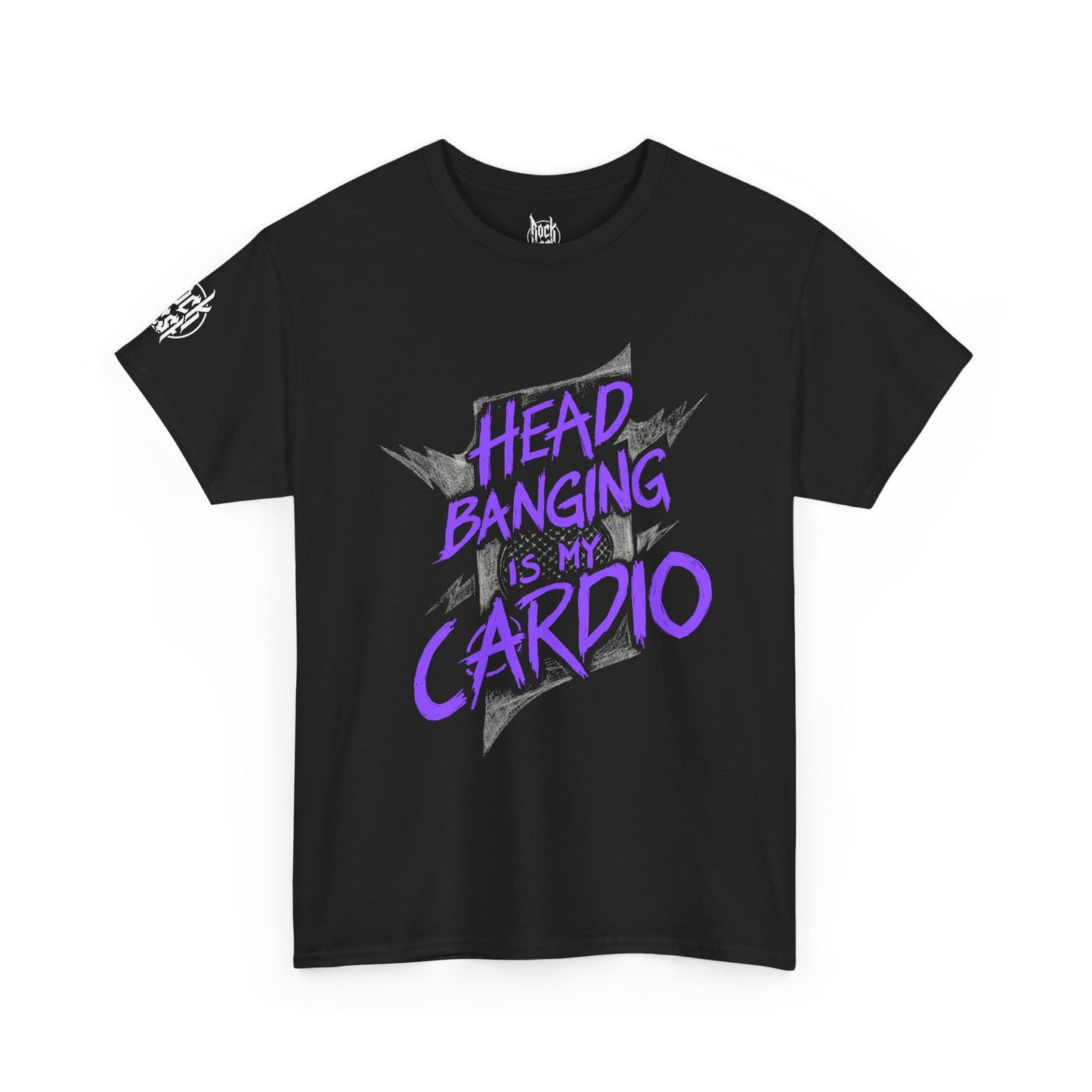 Headbanging Is My Cardio T-Shirt — Retro Rock Band Tee