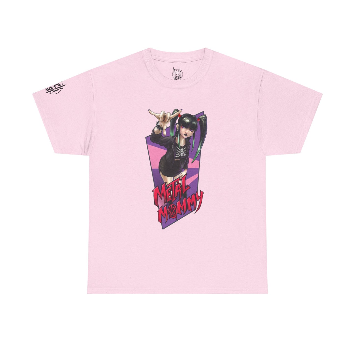 Rock Attitude Unisex Tee - Girl Fun Design