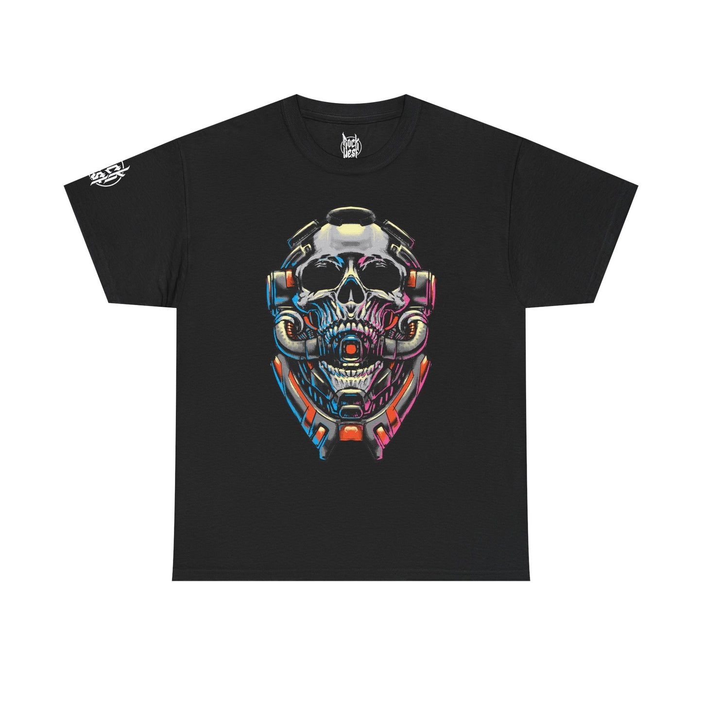 Skull Graphic Tee, Retro T-Shirt for Music Lovers, Festival Wear, Gift for Rock Enthusiasts, Edgy Streetwear, Everyday Casual
