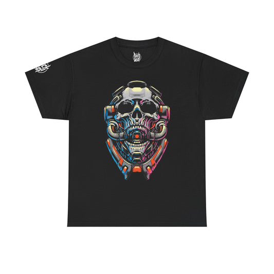 Skull Graphic Tee, Retro T-Shirt for Music Lovers, Festival Wear, Gift for Rock Enthusiasts, Edgy Streetwear, Everyday Casual