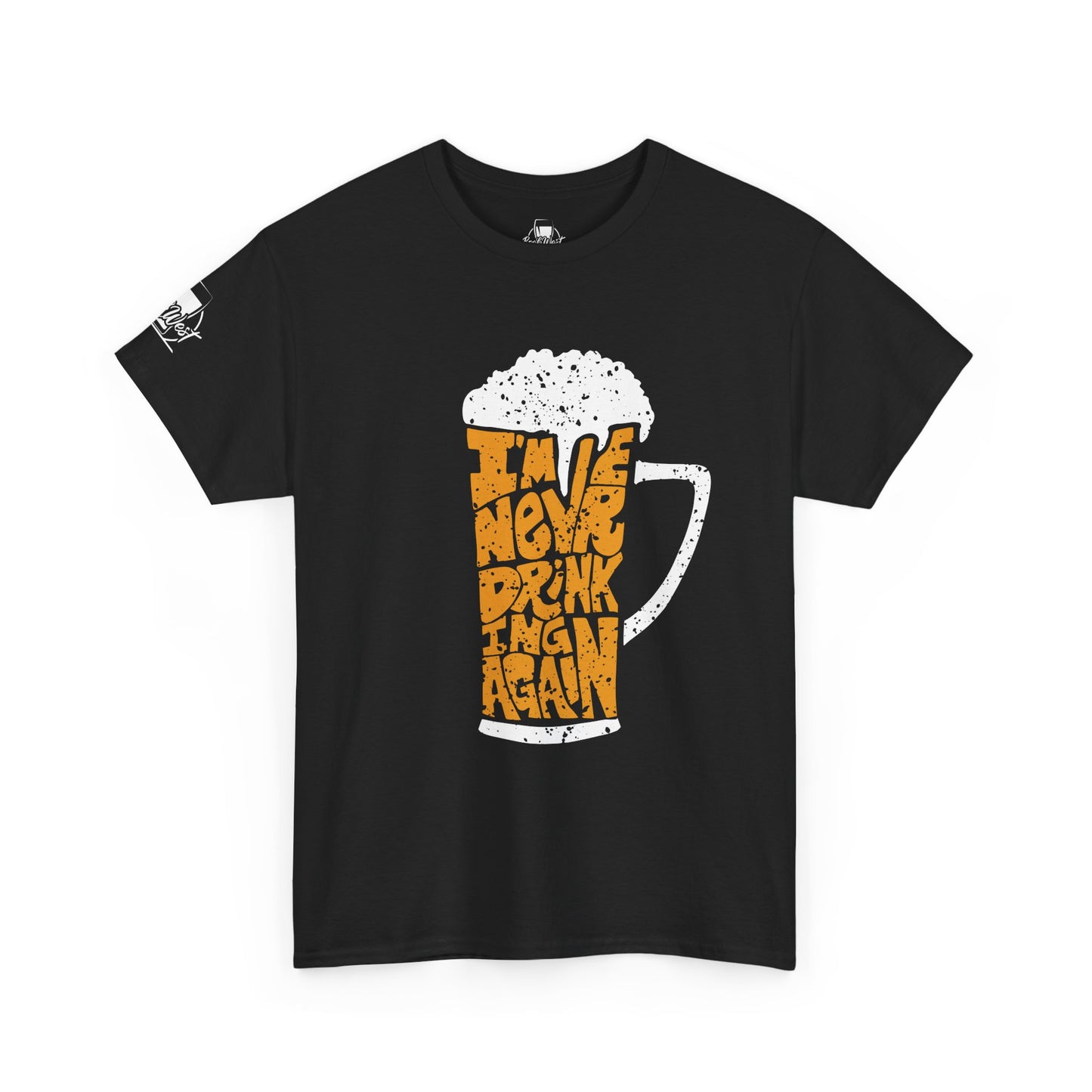 Beer & Friends T-Shirt — "There's Always Time for Good Beer with Good Friends" Graphic Tee