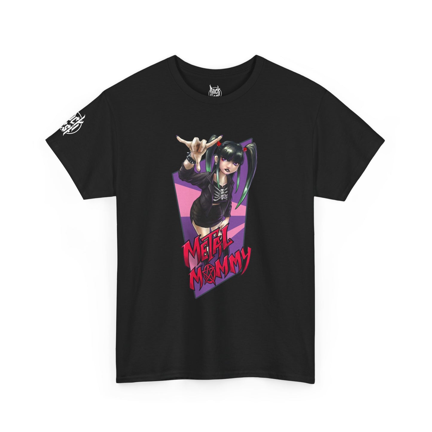 Rock Attitude Unisex Tee - Girl Fun Design