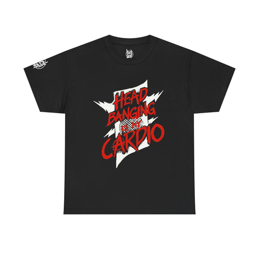Headbanging Is My Cardio RED T-Shirt