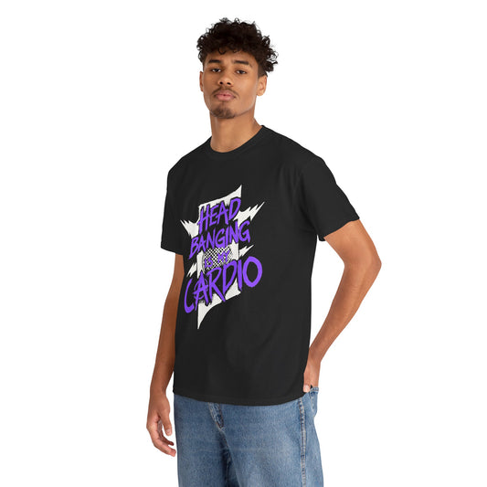 Headbanging Is My Cardio T-Shirt — Retro Rock Band Tee