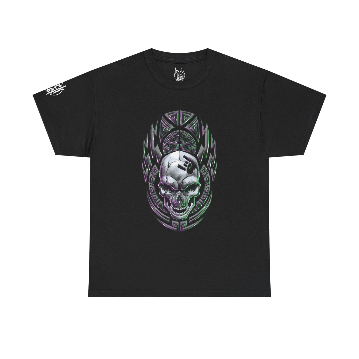 Skull Graphic Tee, Retro T-Shirt for Music Lovers, Festival Wear, Gift for Rock Enthusiasts, Edgy Streetwear, Everyday Casual