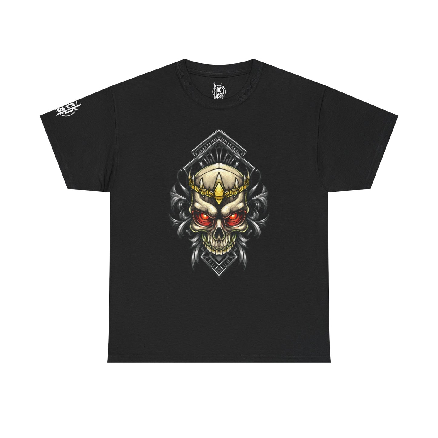 Skull Graphic Tee, Retro T-Shirt for Music Lovers, Festival Wear, Gift for Rock Enthusiasts, Edgy Streetwear, Everyday Casual