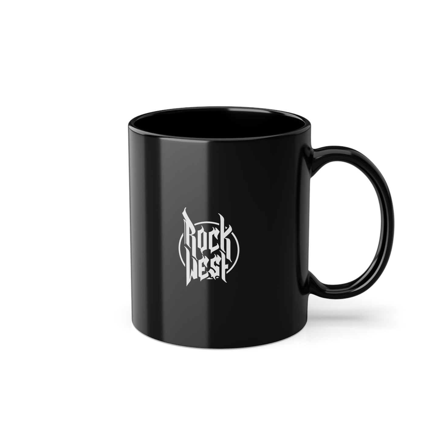 Black Coffee Cup, 11oz