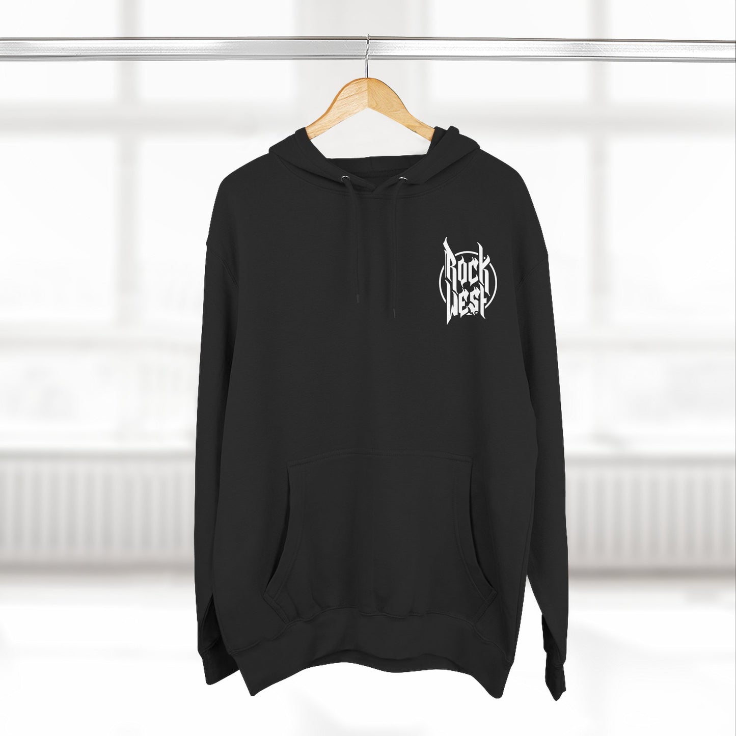Rock Hoodie — Heavy Metal Skull Graphic Pullover